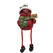 Cardinal Shelfsitters with Dangle Legs - Sign