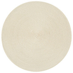 Round Placemat - Disko Ivory by Homeportonline
