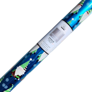 Premium Classics Roll Wrap - 30" x 120" - Gnomes on Blue
