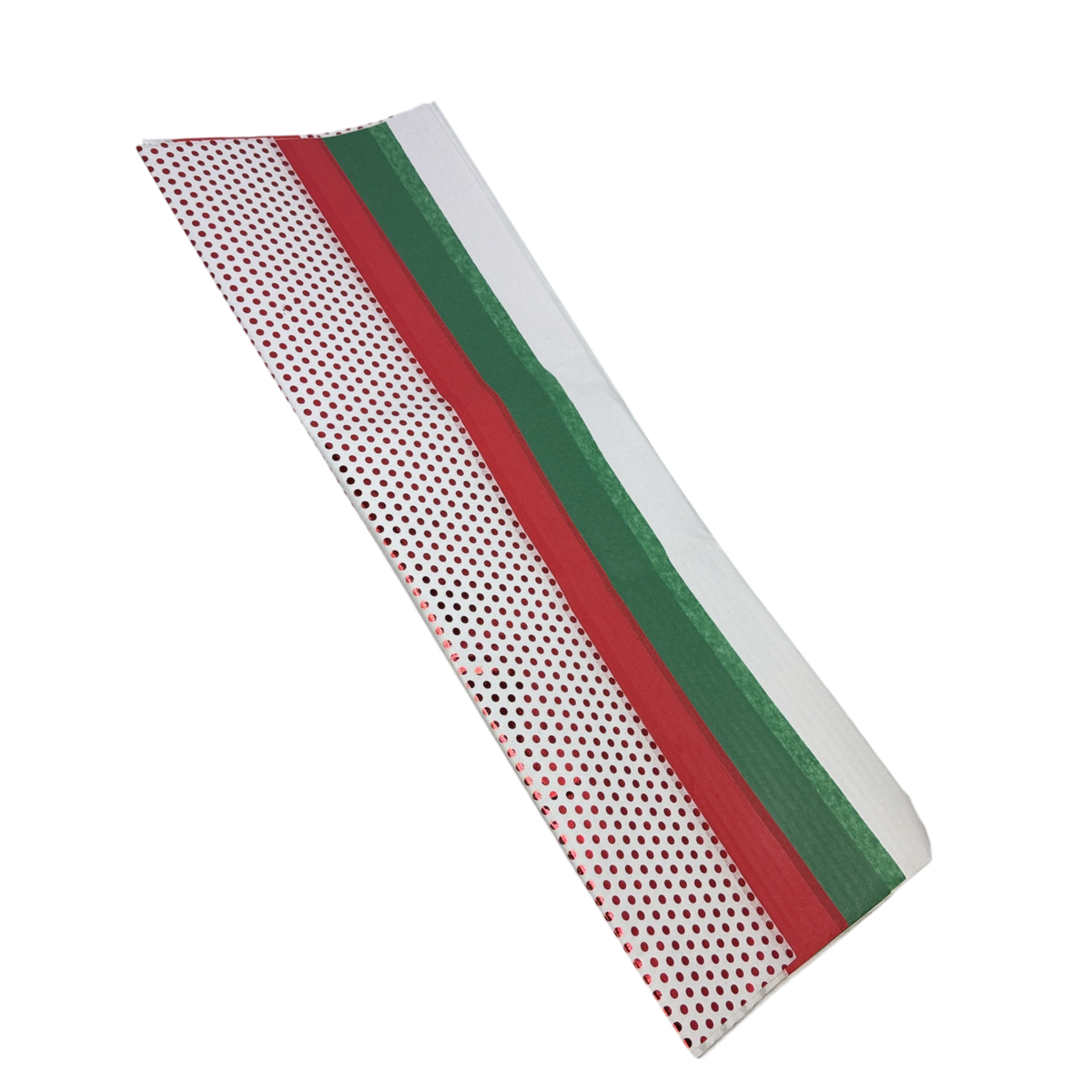 36 Sheet Red / Green and Hot Stamp Tissue Paper