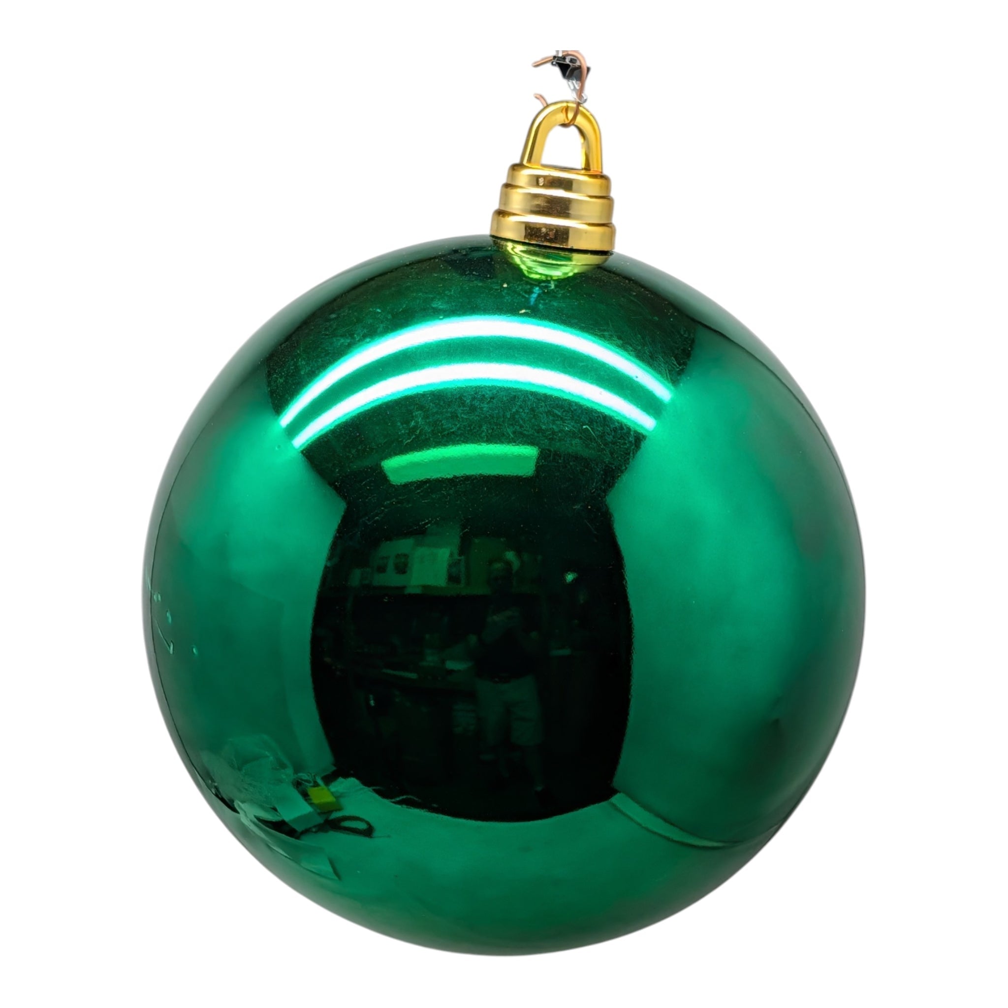 Shatterproof Oversized Ball Ornament - 11.8 inch - Green