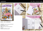 Cardoo Get Well Puzzle Card, Sudoku