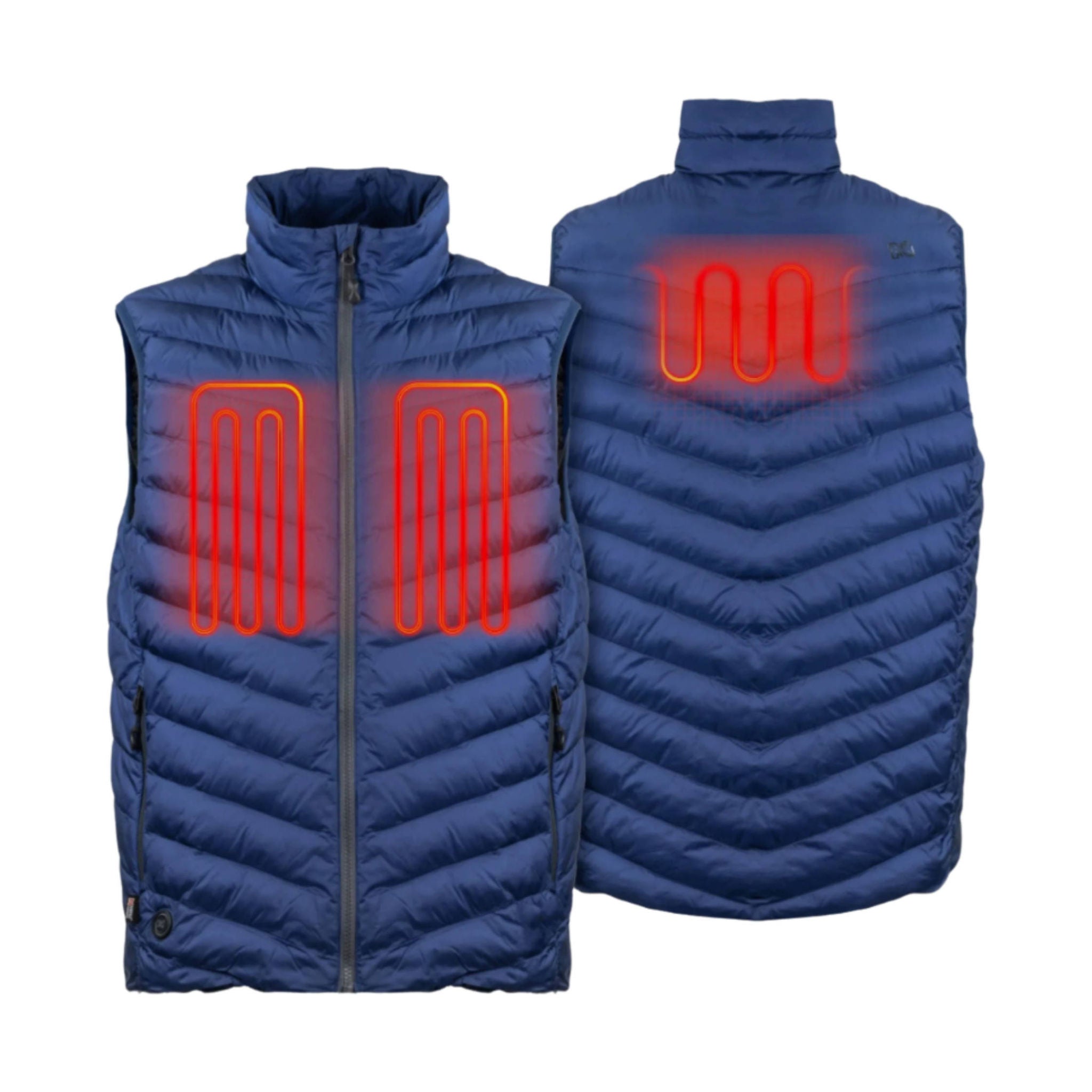 Mobile Warming Men's Backcountry Xtera Heated Vest - Black by Lenny's Shoe & Apparel