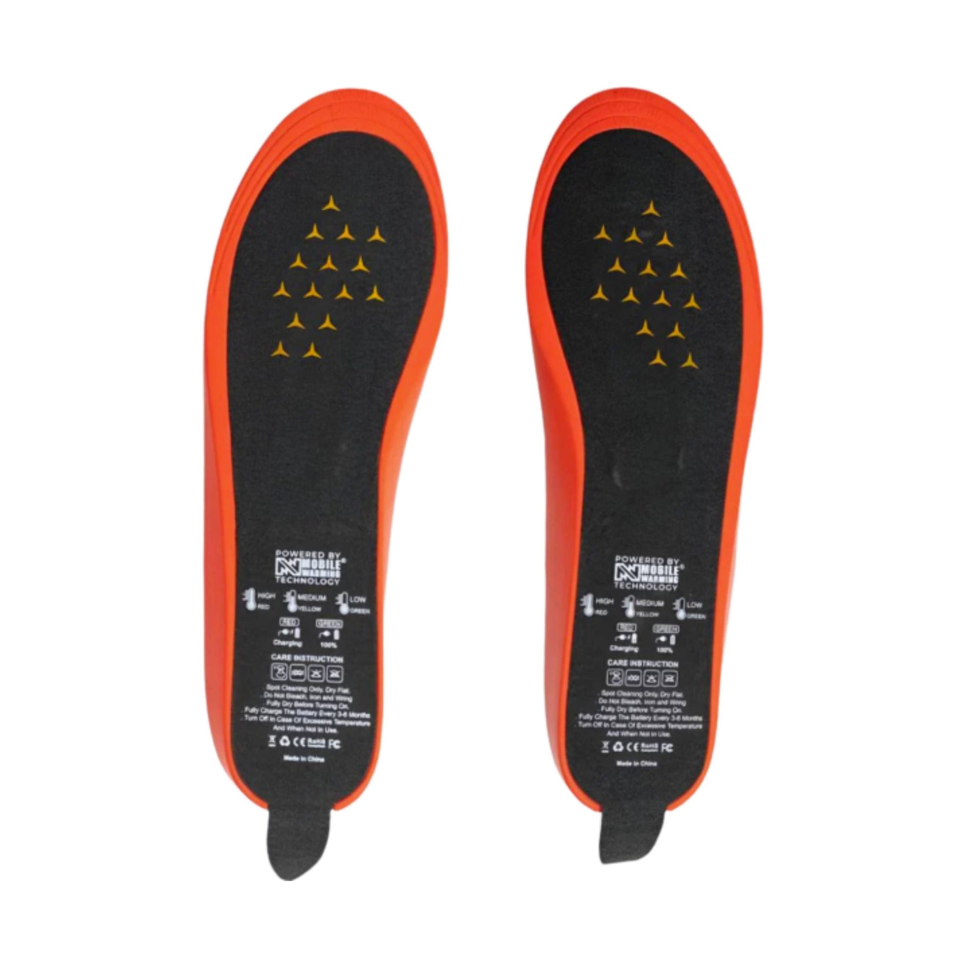 Mobile Warming Standard Heated Insoles - Black by Lenny's Shoe & Apparel