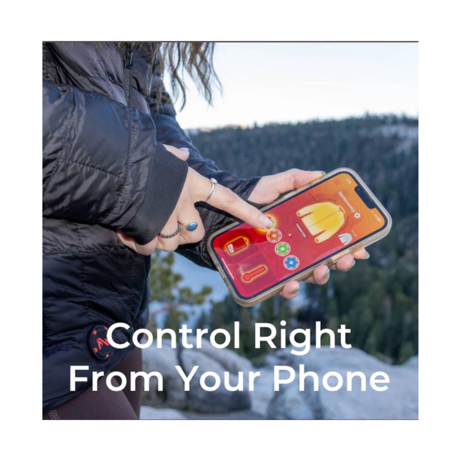 Mobile Warming Women's Backcountry Heated Jacket - Black by Lenny's Shoe & Apparel