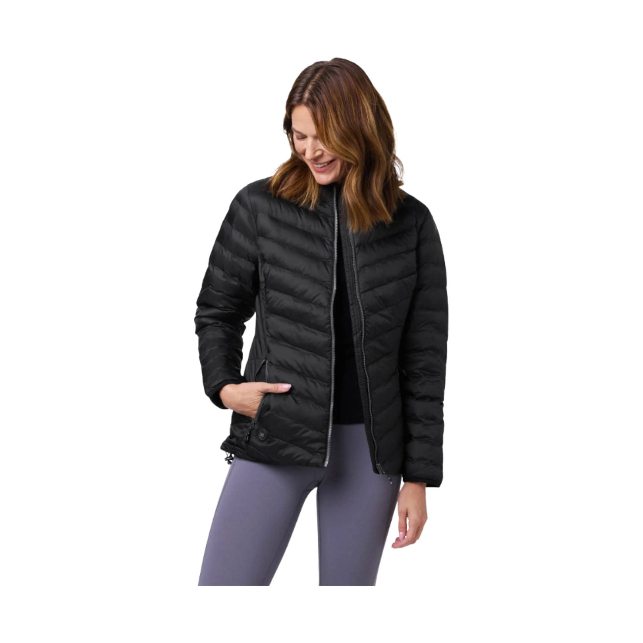 Mobile Warming Women's Backcountry Xtera Heated Jacket - Black by Lenny's Shoe & Apparel