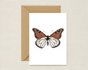 Monarch Butterfly Greeting Card