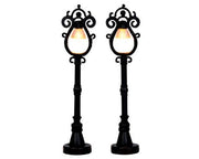 Parisian Street Lamps - Set of 2