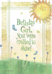 You Were Created To Shine - Birthday Card