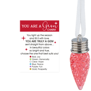 You Are A Gem Charm - Red