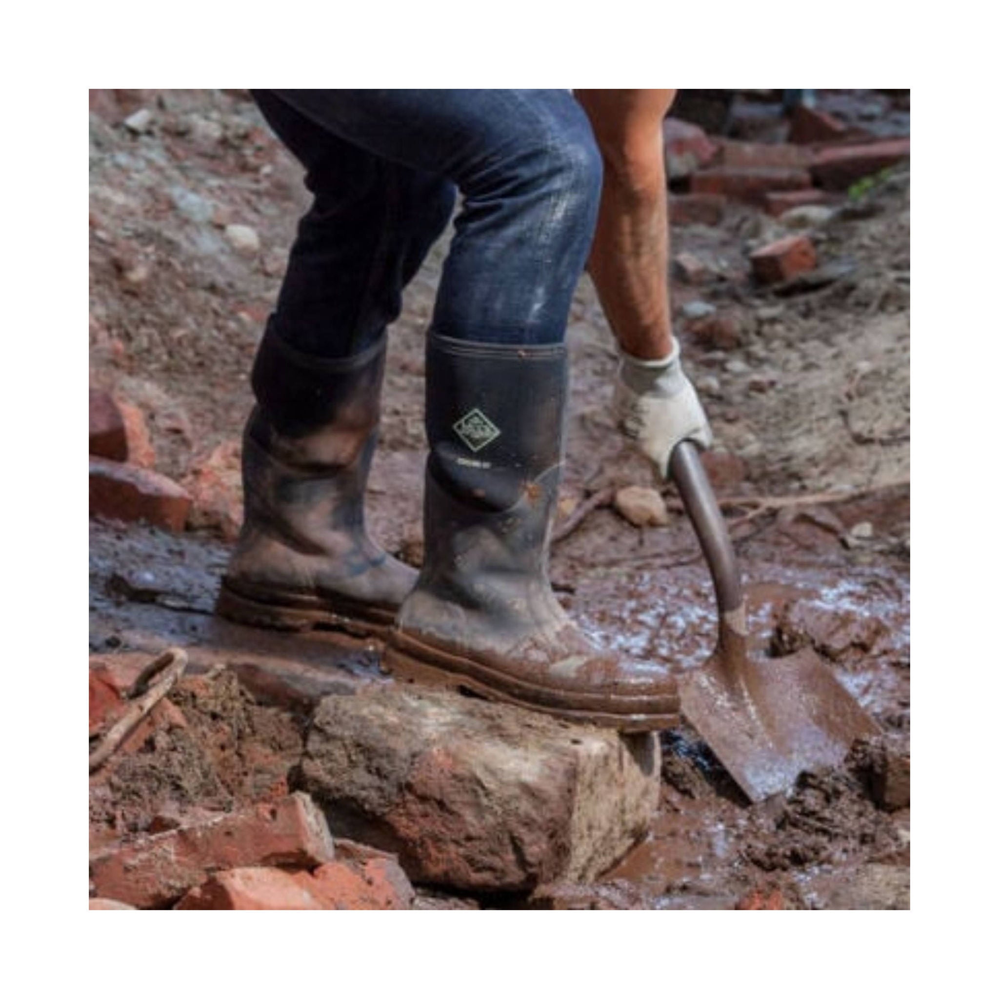 Muck Boot Men's Chore Classic Hi Steel Toe Work Boot - Black by Lenny's Shoe & Apparel