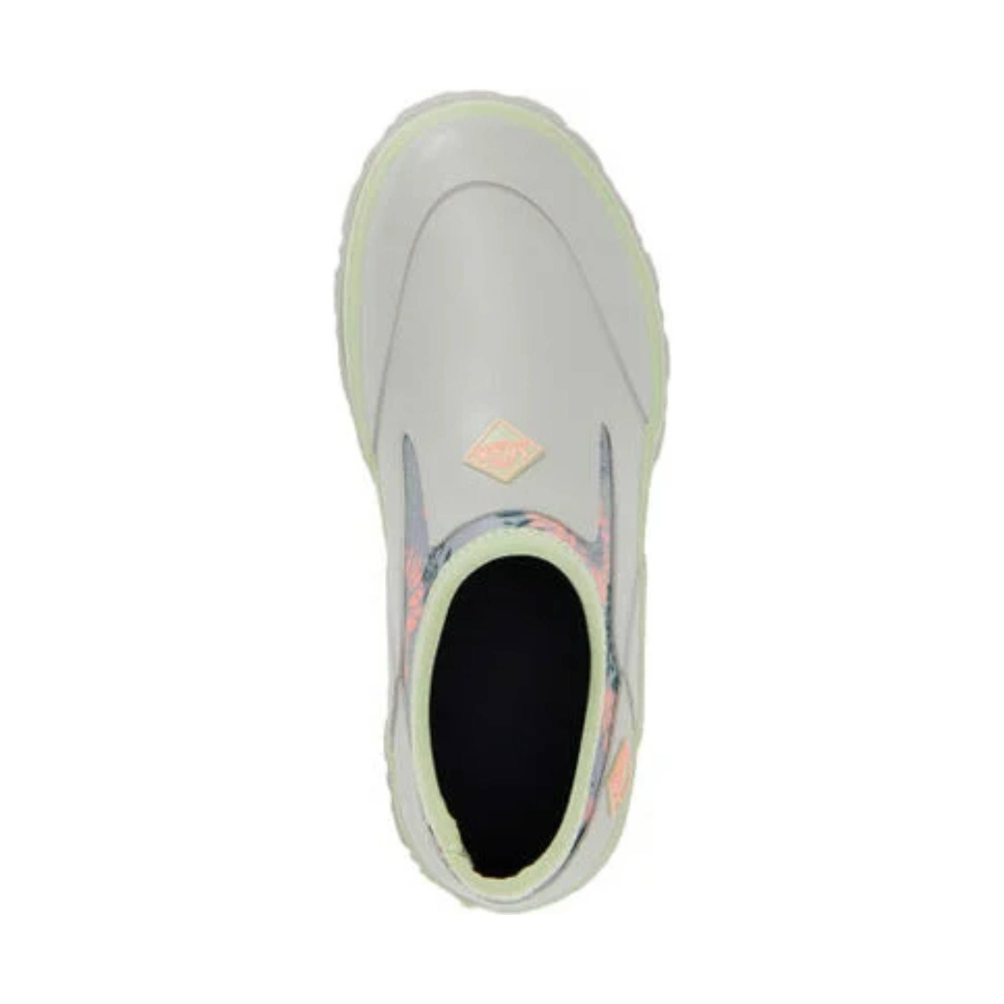 Muck Boot Women's Forager Low Slip On Rain Shoe - Light Gray / Sunflower Print by Lenny's Shoe & Apparel
