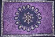 Tapestry Full Size Multi Batik Purple by Homeportonline