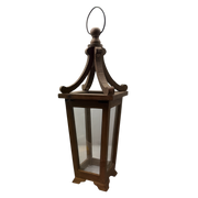 Wood and Glass Lantern