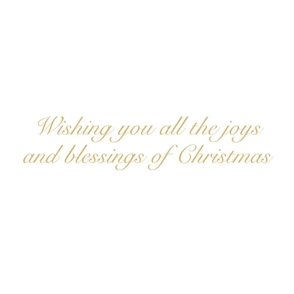 Peaceful Creche Scene Boxed Christmas Cards