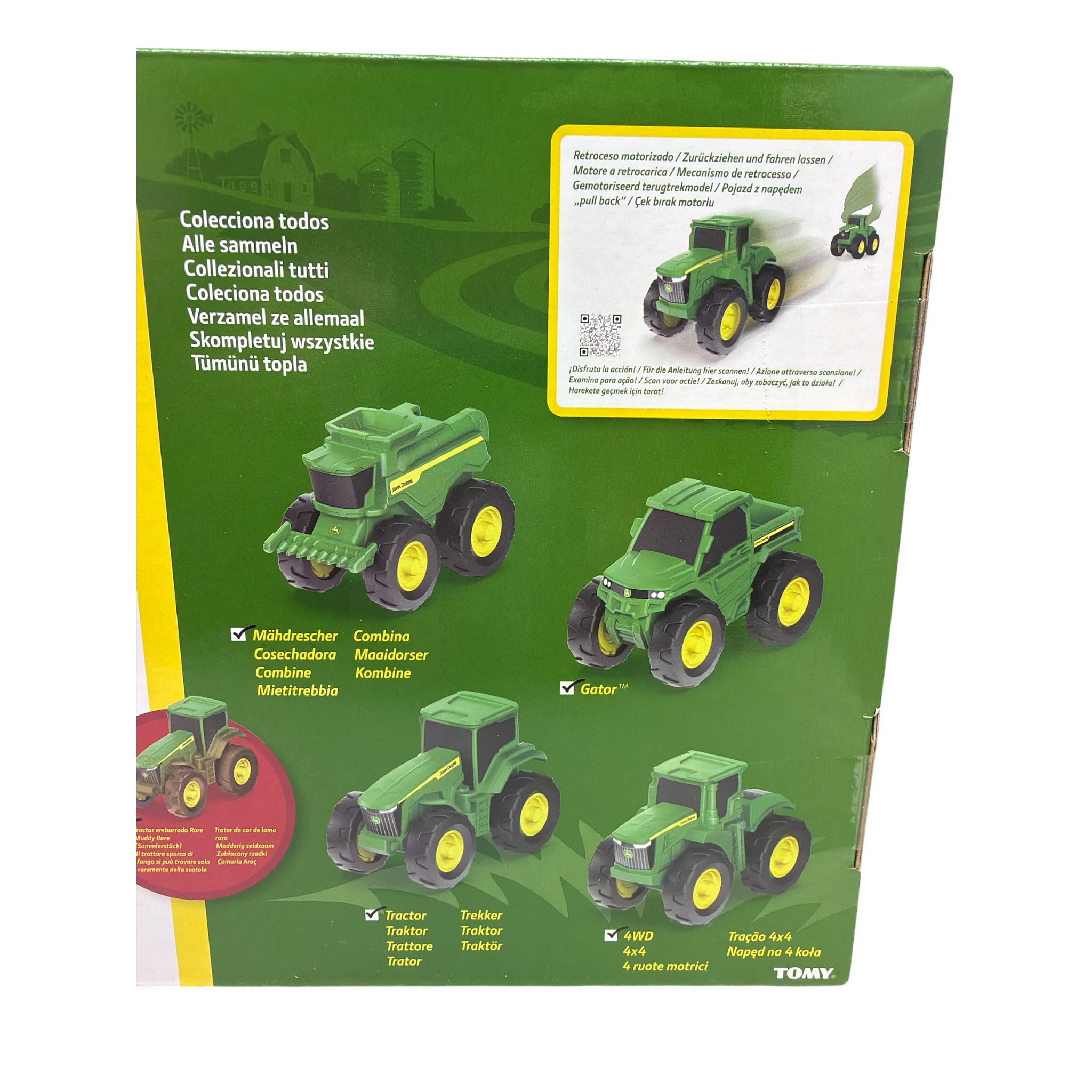 Pull Back John Deere Blind Box