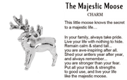 The Majestic Moose Charm