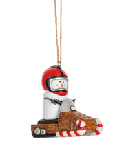Smore's Snowmobile Ornament