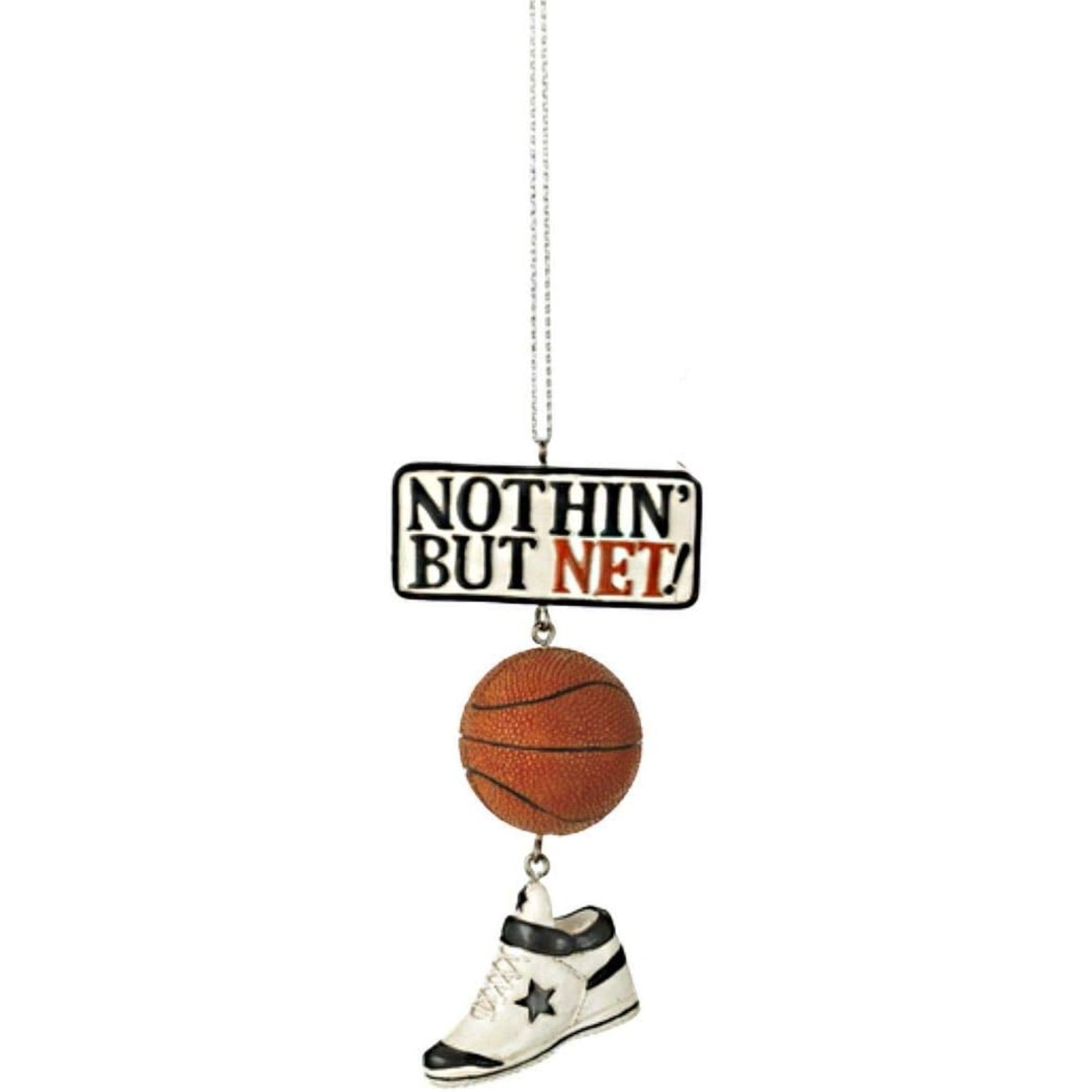 Sport Score Dangle Ornament - Basketball