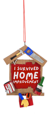 Home Improvement Ornament - I Survived Home Improvement
