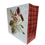 Jumbo Square Gift Bag - Botanical