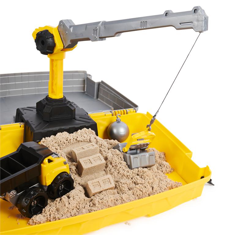 Kinetic Sand Construction Site Folding Sandbox Playset