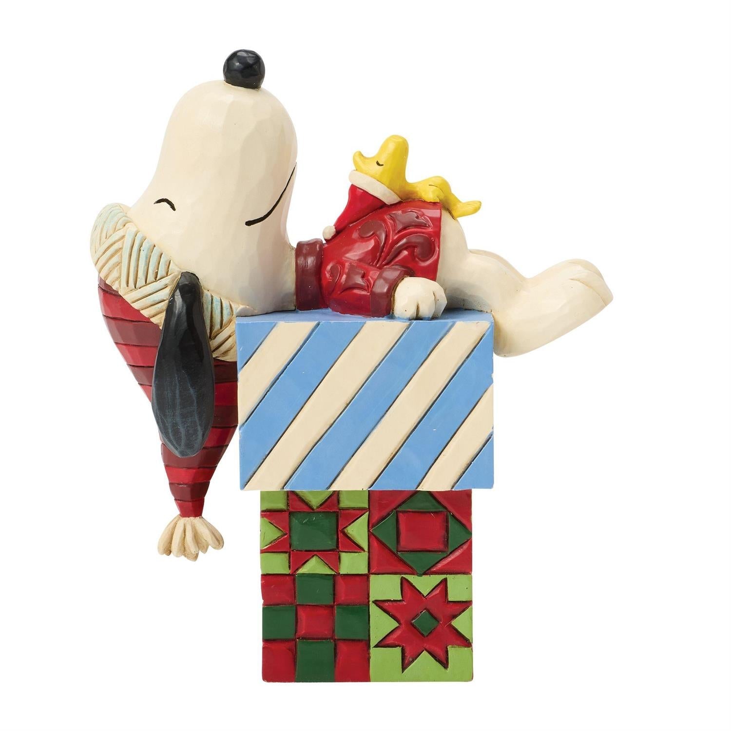 Snoopy and Woodstock Gifts Figurine