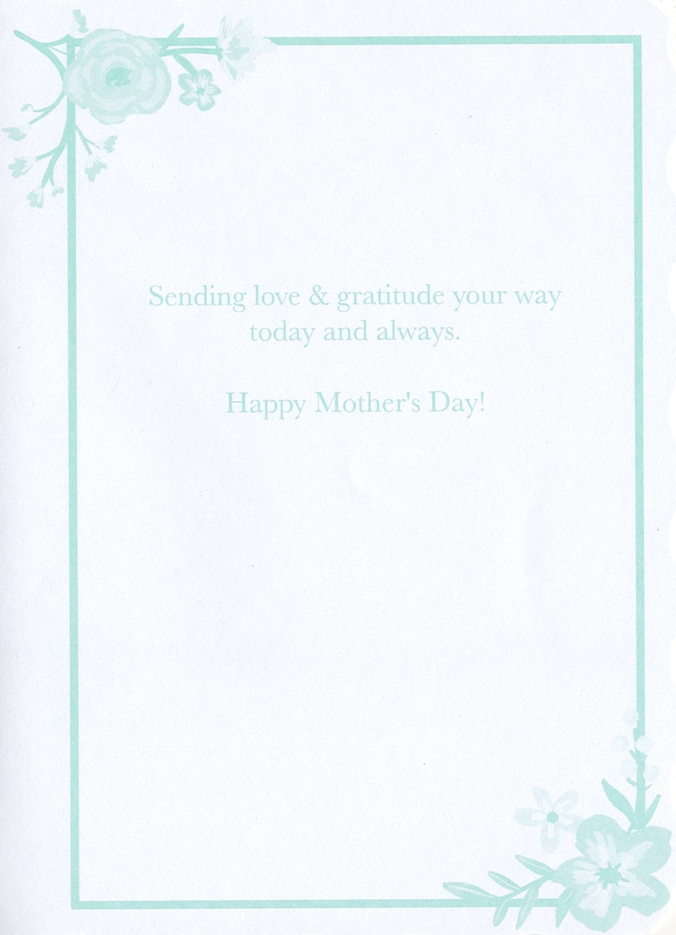 Vintage Postage Bloom - Mother's Day Card