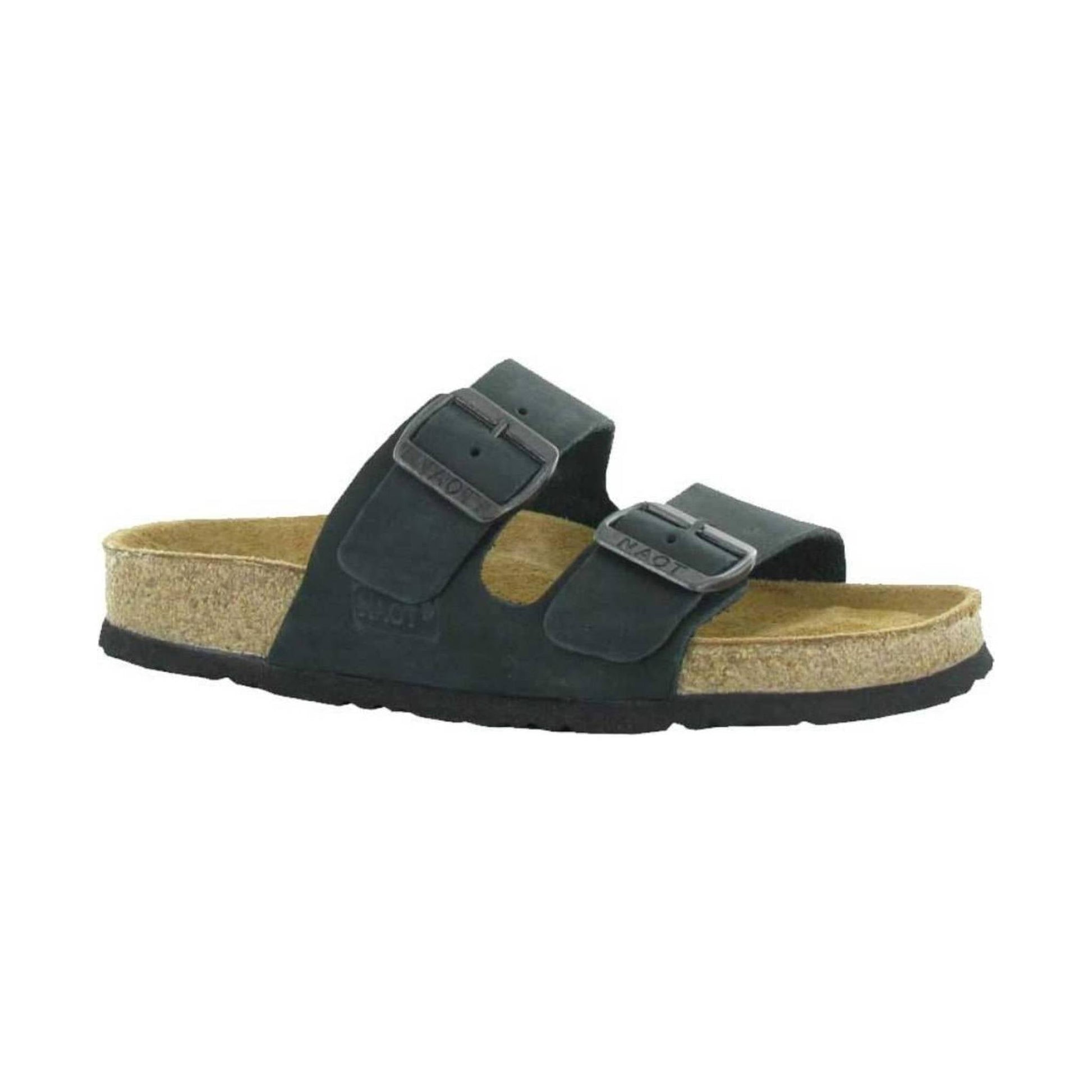 Naot Women's Santa Barbara Classic Sandal - Black Nubuck by Lenny's Shoe & Apparel