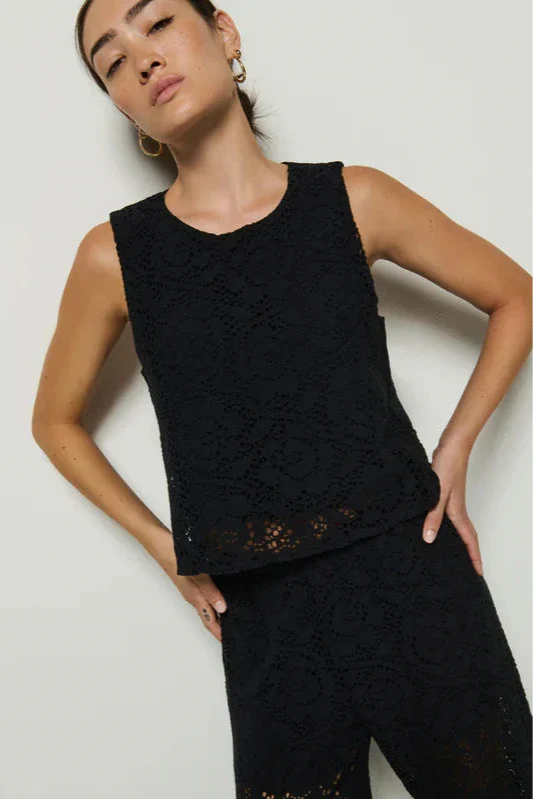 Nation LTD Sheri Lace Tank by Dear Lucy