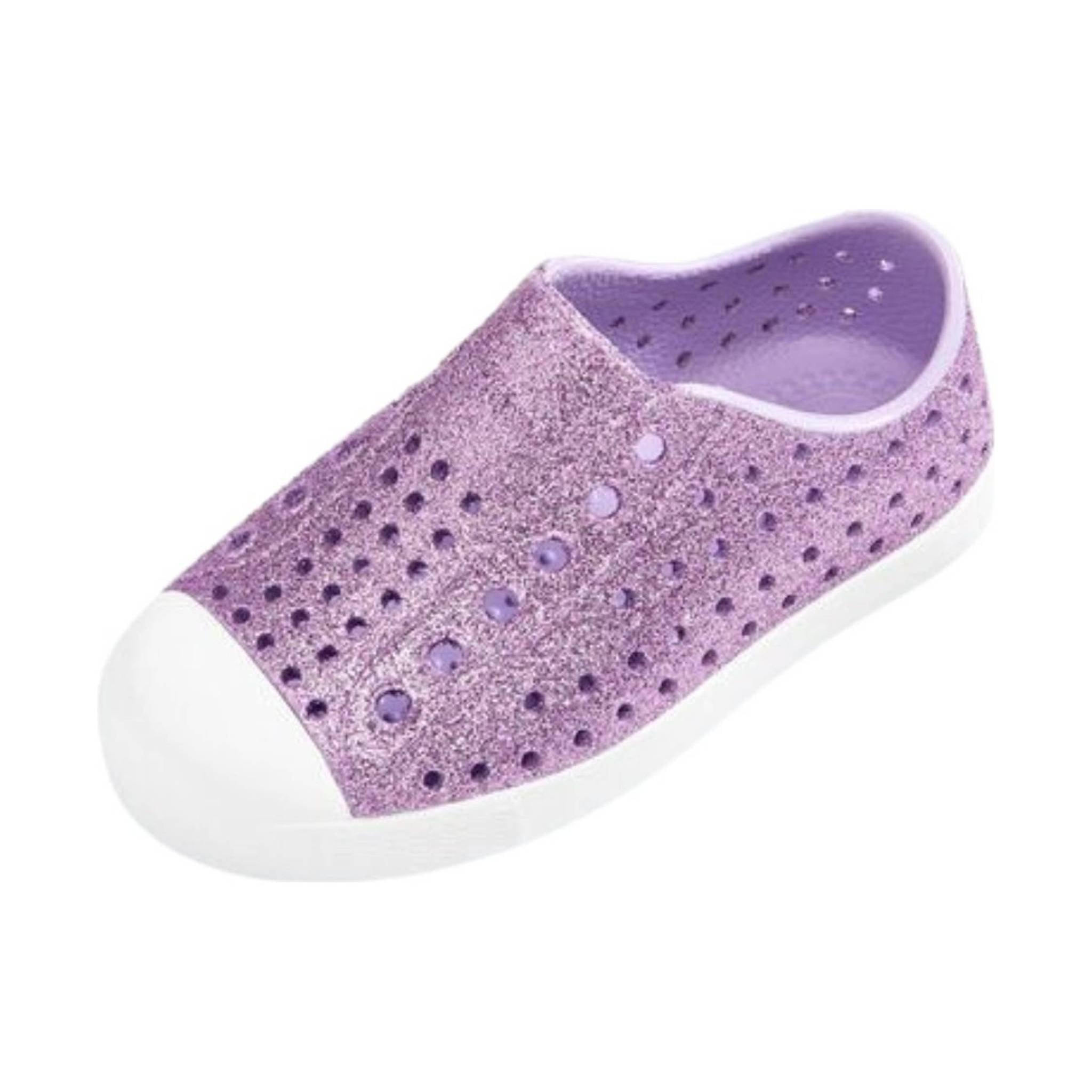 Native Kids' Infant Jefferson Bling - Powder Bling/Shell White by Lenny's Shoe & Apparel