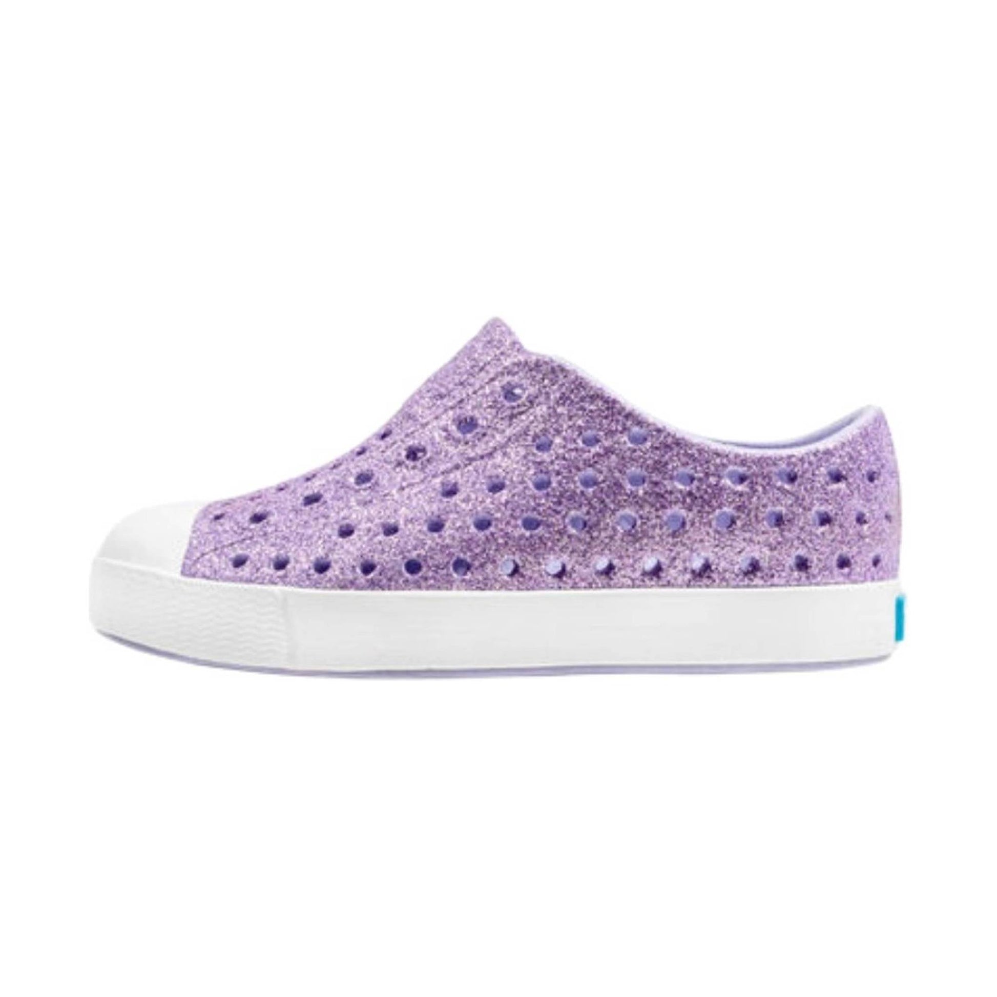 Native Kids' Infant Jefferson Bling - Powder Bling/Shell White by Lenny's Shoe & Apparel