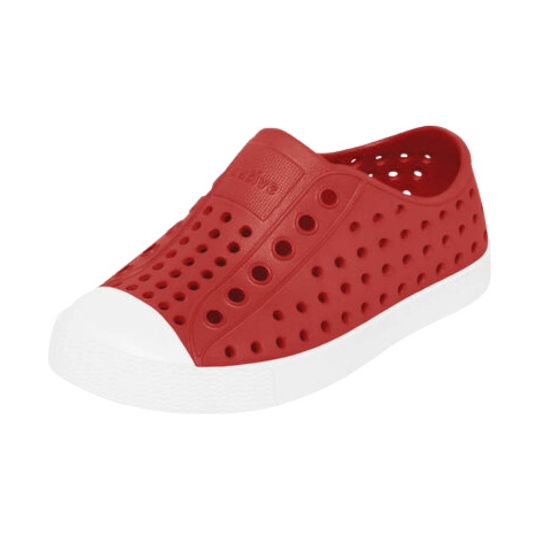 Native Kids' Infant Jefferson - Torch Red/Shell White by Lenny's Shoe & Apparel