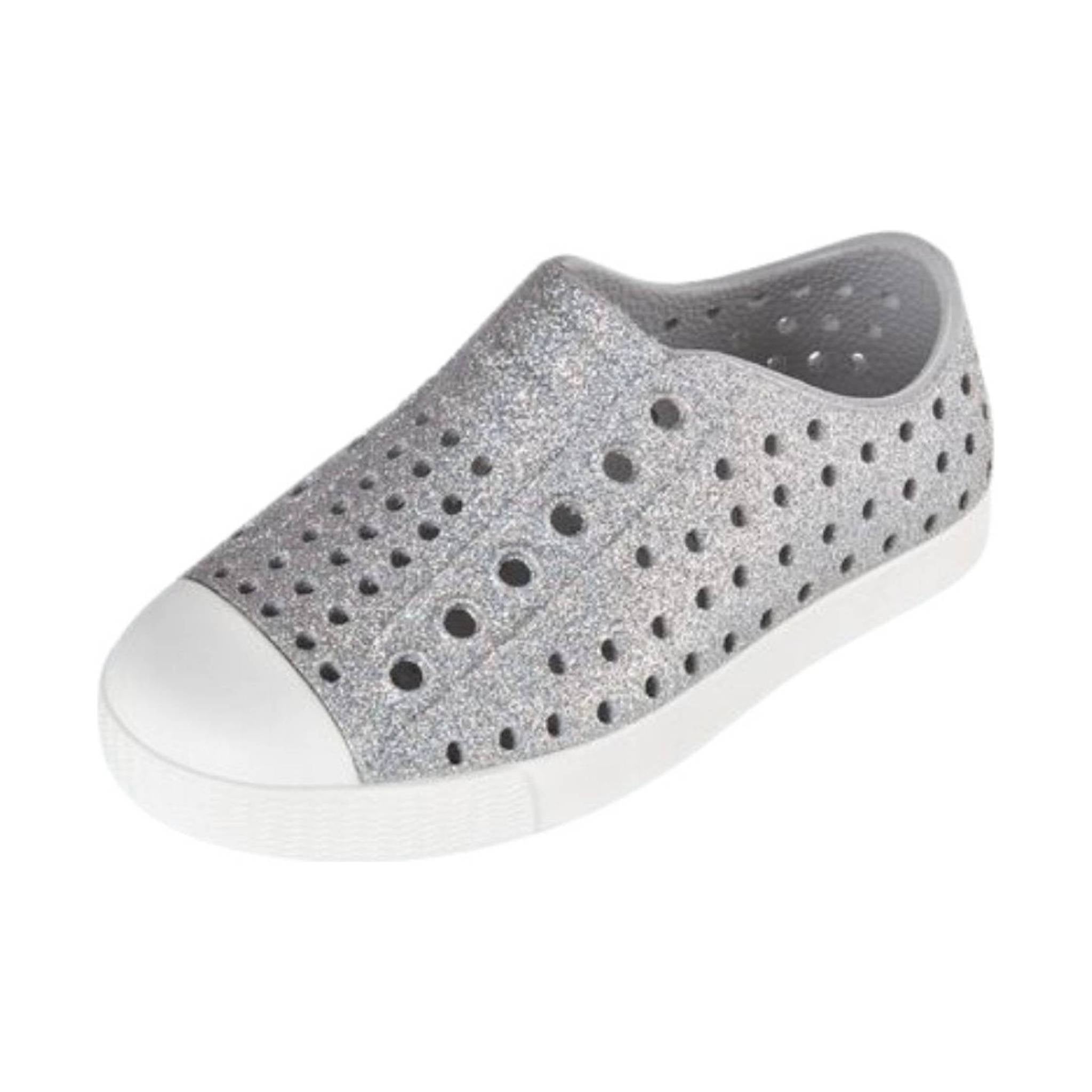 Native Kids' Youth Jefferson Bling - Disco Bling/Shell White by Lenny's Shoe & Apparel
