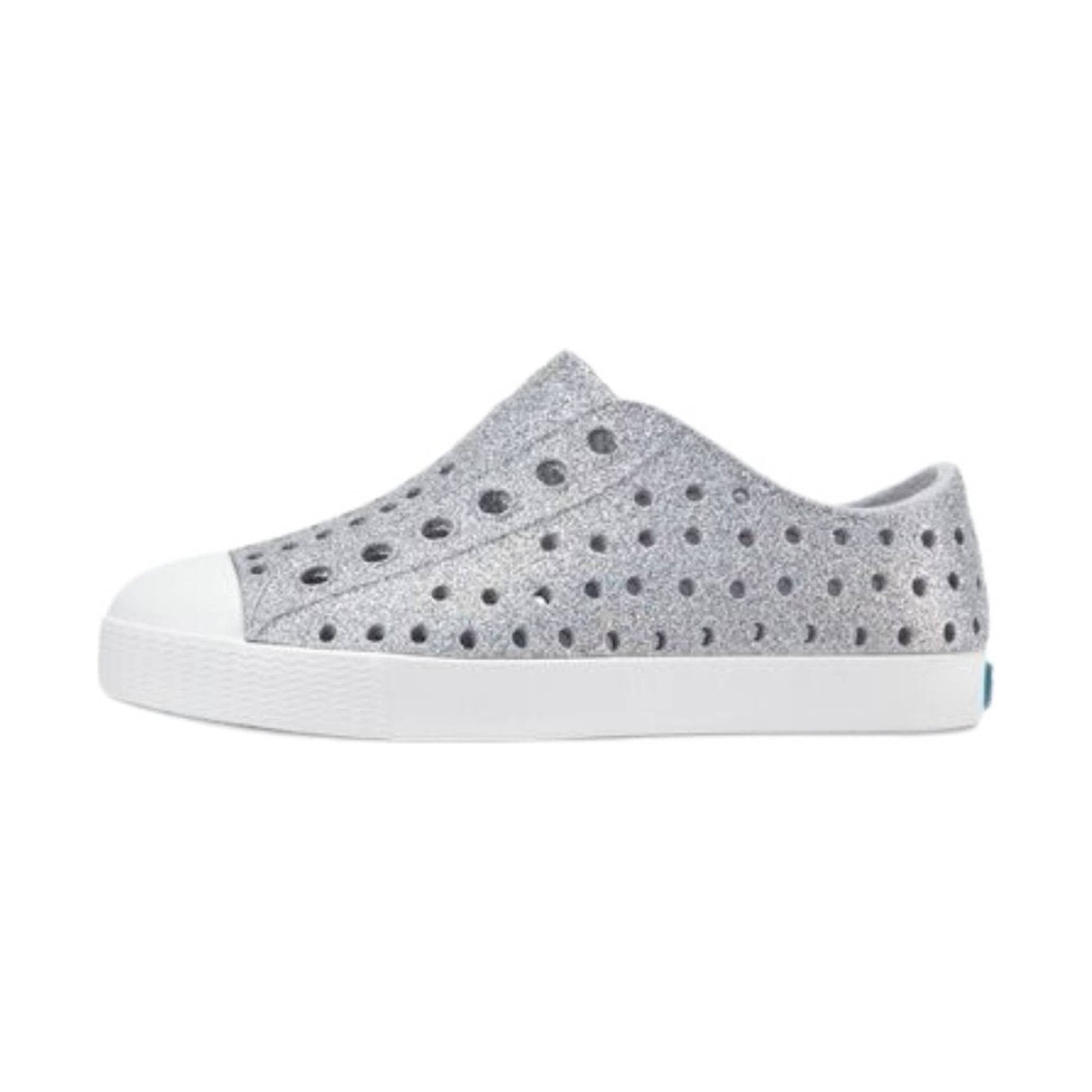 Native Kids' Youth Jefferson Bling - Disco Bling/Shell White by Lenny's Shoe & Apparel