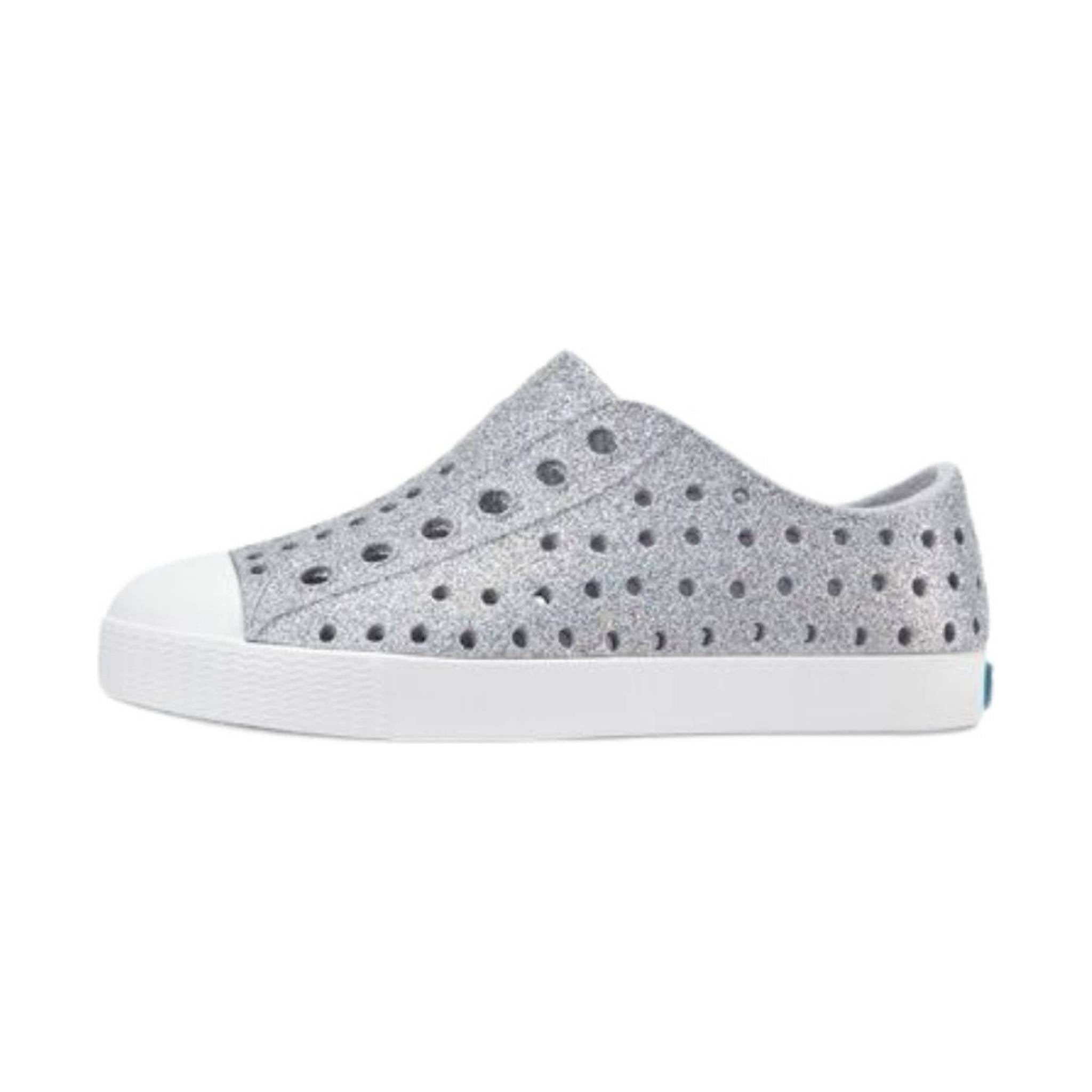 Native Kids' Youth Jefferson Bling - Disco Bling/Shell White by Lenny's Shoe & Apparel