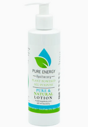Pure Energy Apothecary - Natural All Purpose Lotion 8 Oz (Pure & Natural, Unscented) by SidePony Boutique