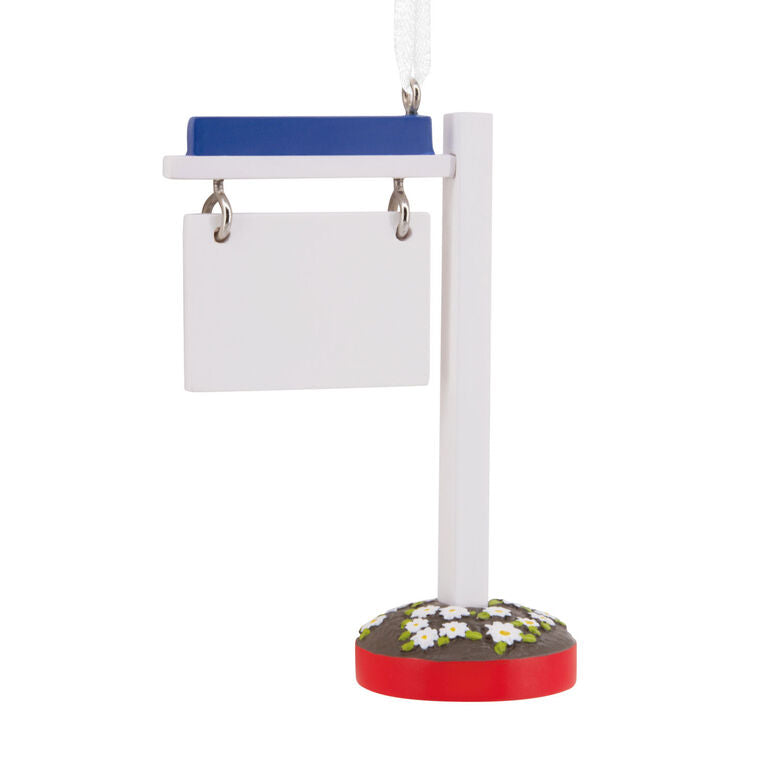 New Home Sold Sign 2025 Hallmark Ornament