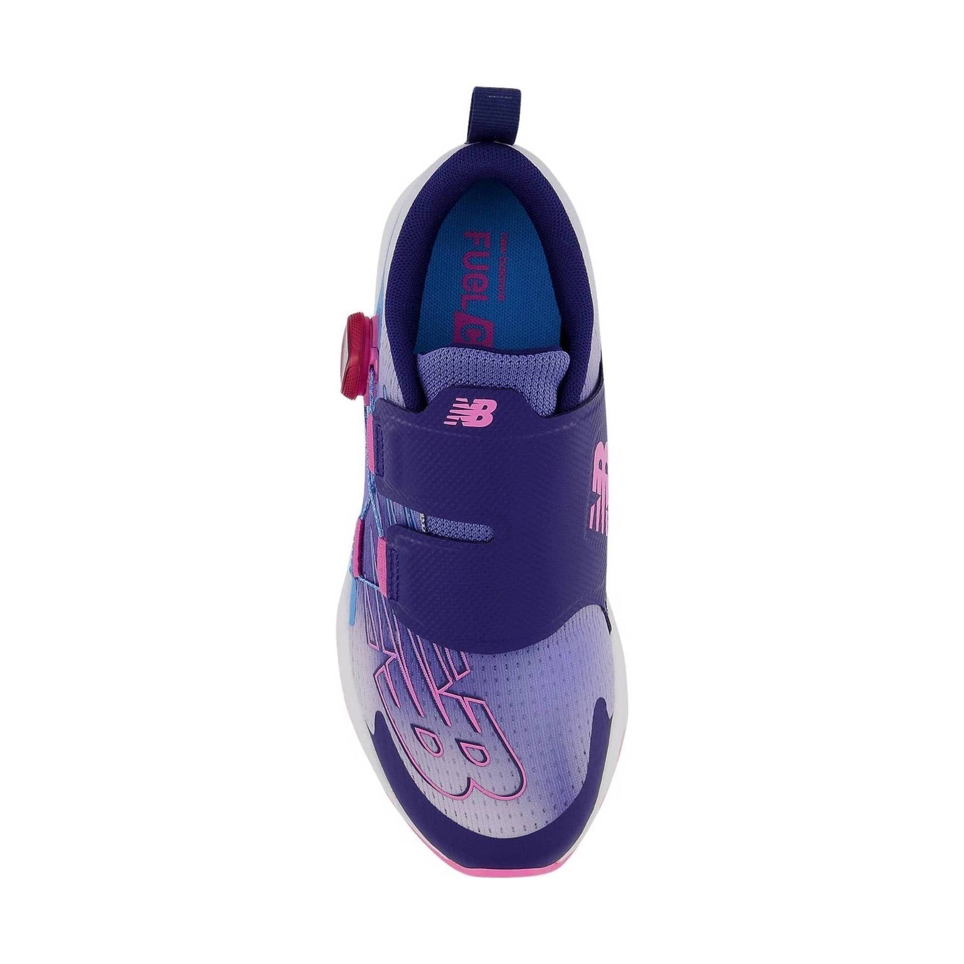 New Balance Big Kids' Fuel Core Reveal v3 BOA - Vibrant Violet by Lenny's Shoe & Apparel