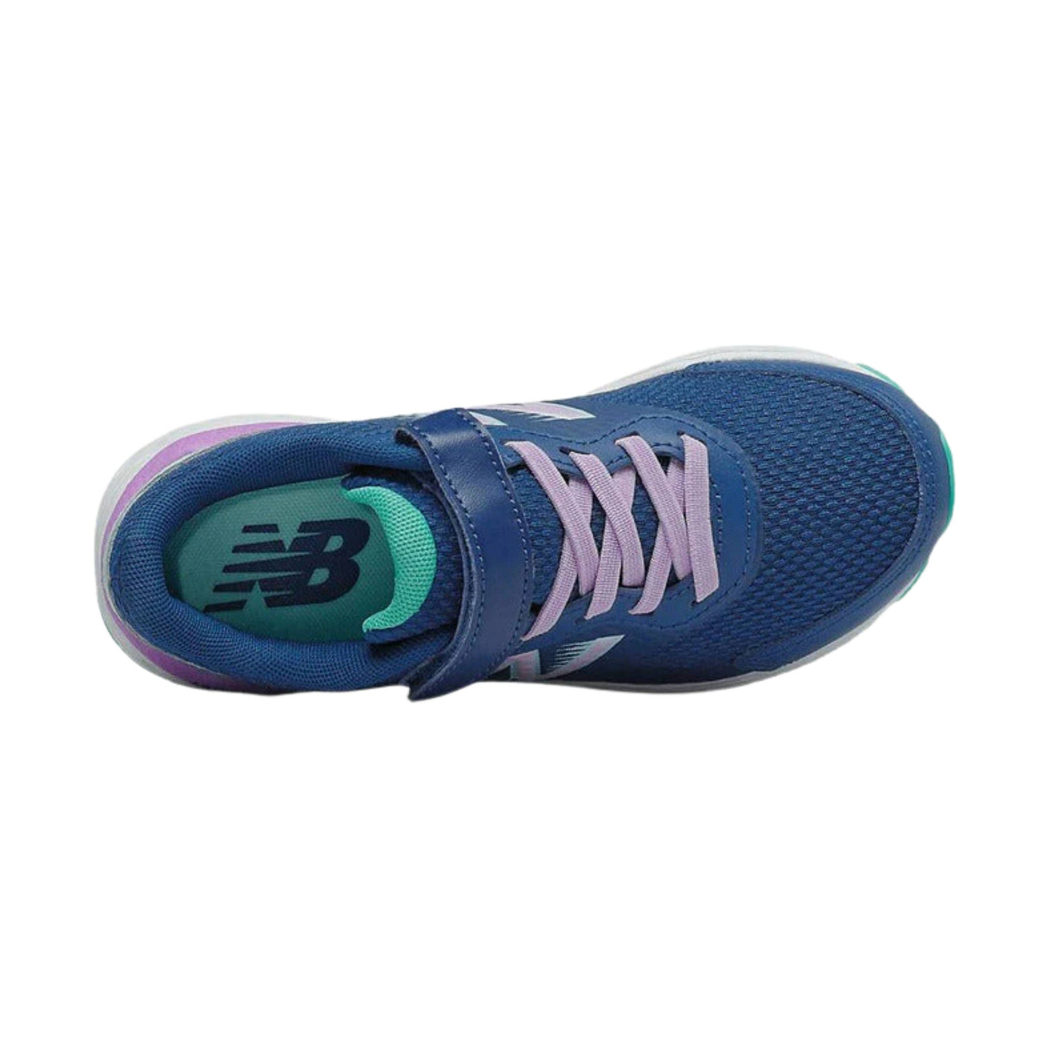 New Balance Kids' 680 V6 Bungee Running Shoes - Captain Blue by Lenny's Shoe & Apparel