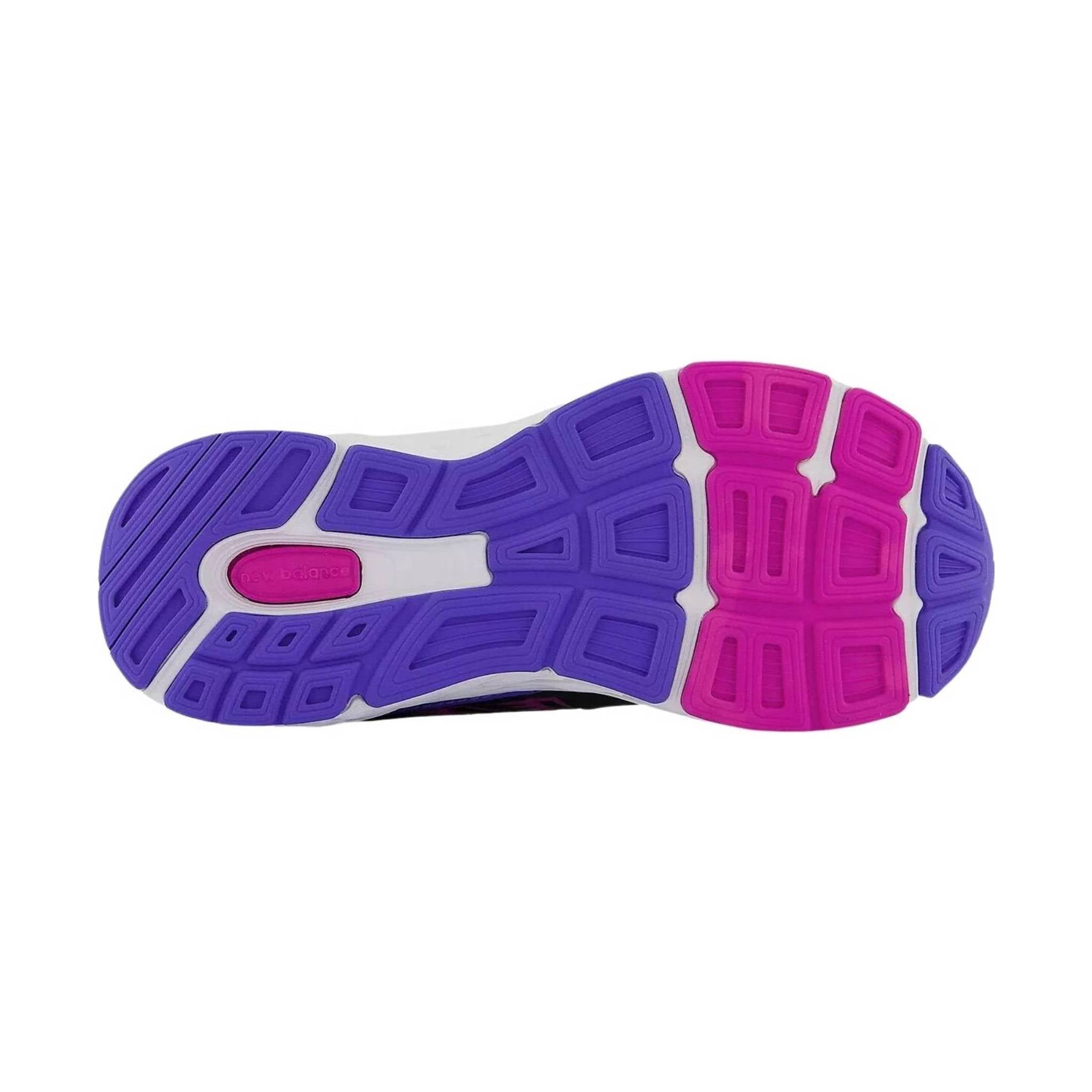 New Balance Kids' 680v6 - Black/Magenta by Lenny's Shoe & Apparel
