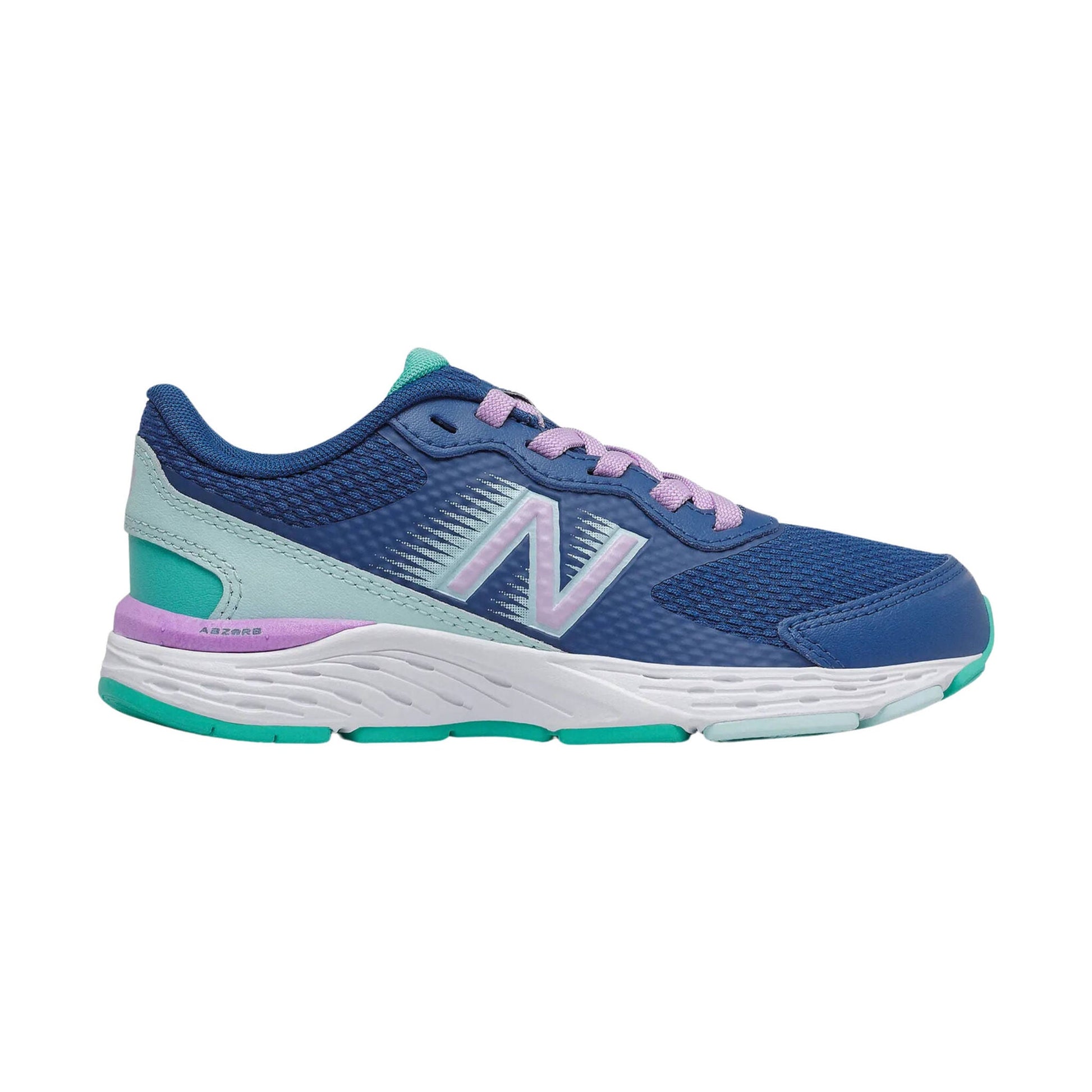 New Balance Kids' 680v6 Running Shoe - Captain Blue by Lenny's Shoe & Apparel