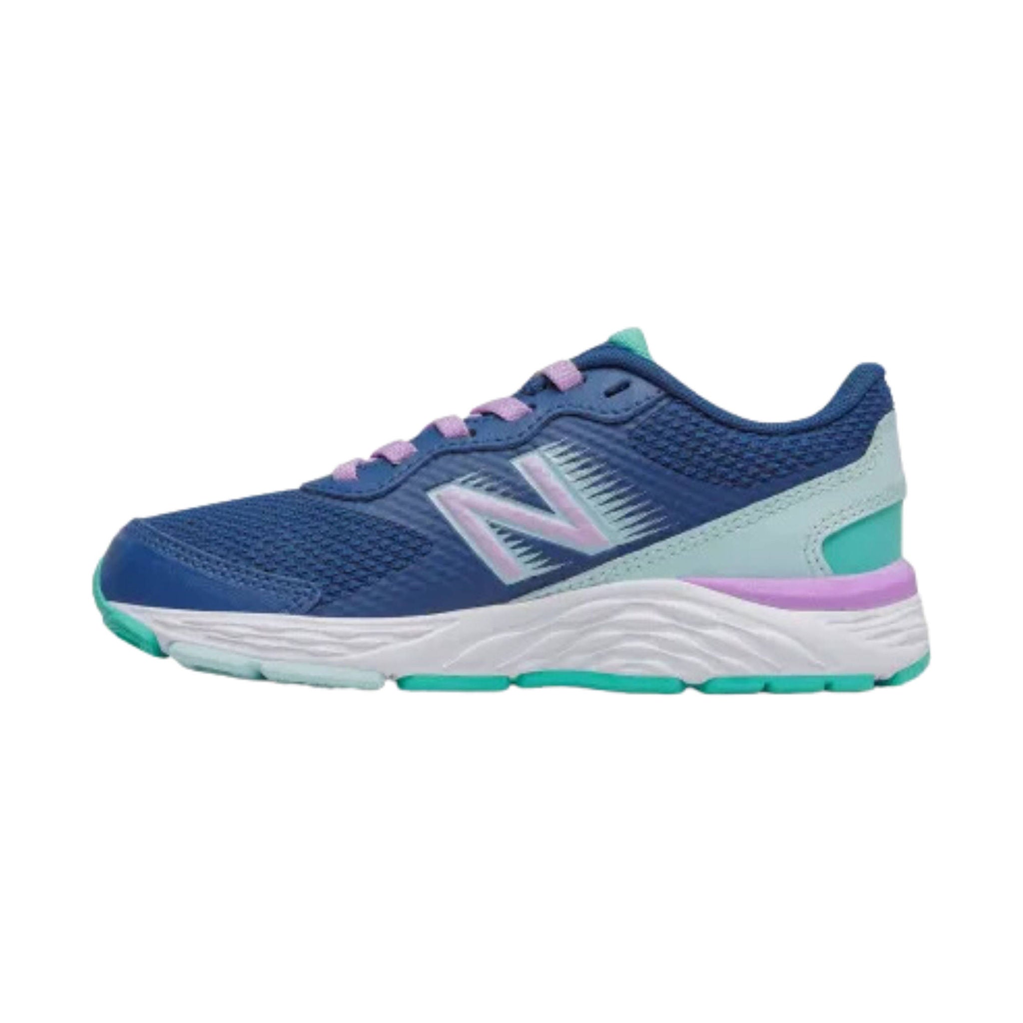 New Balance Kids' 680v6 Running Shoe - Captain Blue by Lenny's Shoe & Apparel