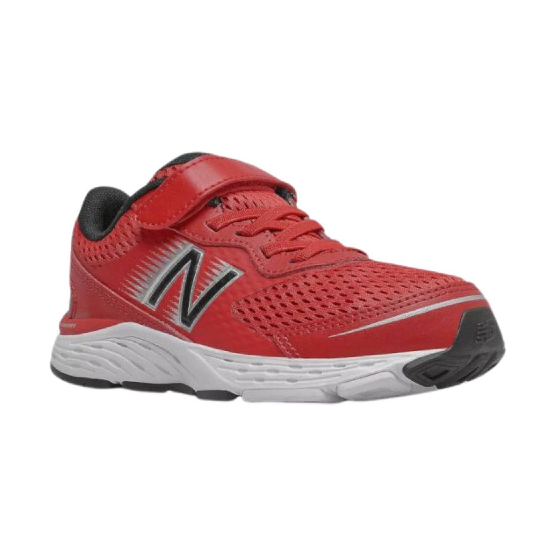 New Balance Kids' 680v6 - Team Red/Black by Lenny's Shoe & Apparel