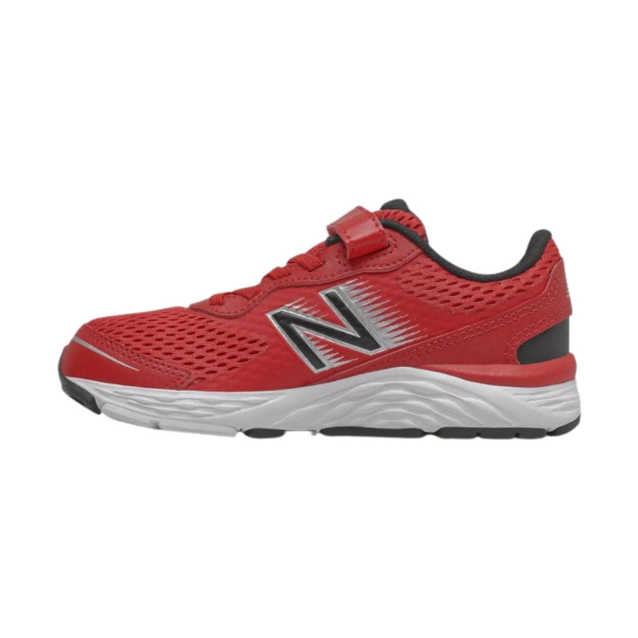 New Balance Kids' 680v6 - Team Red/Black by Lenny's Shoe & Apparel