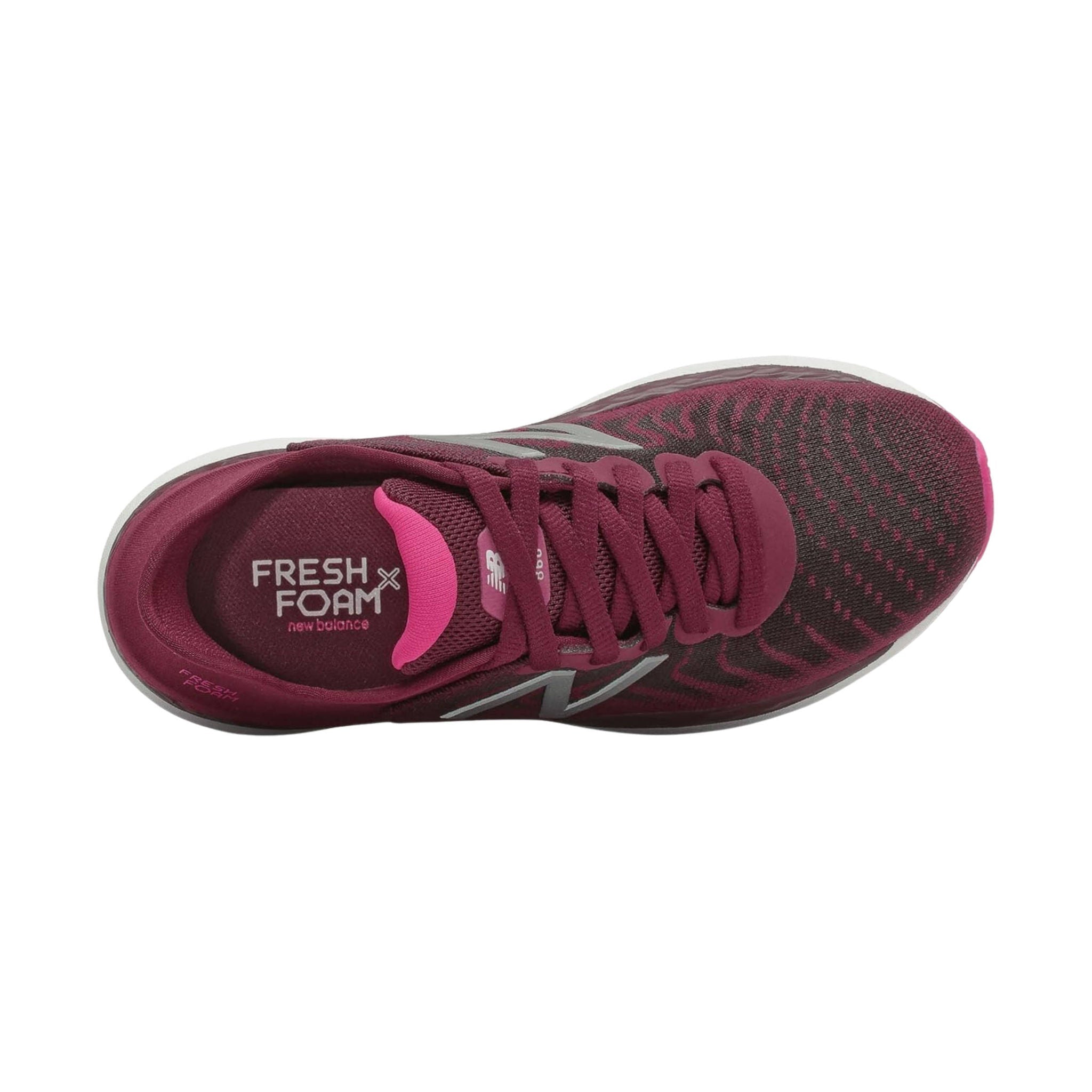 New Balance Kids' 860v11 Running Shoe - Garnet/Pink Glo by Lenny's Shoe & Apparel