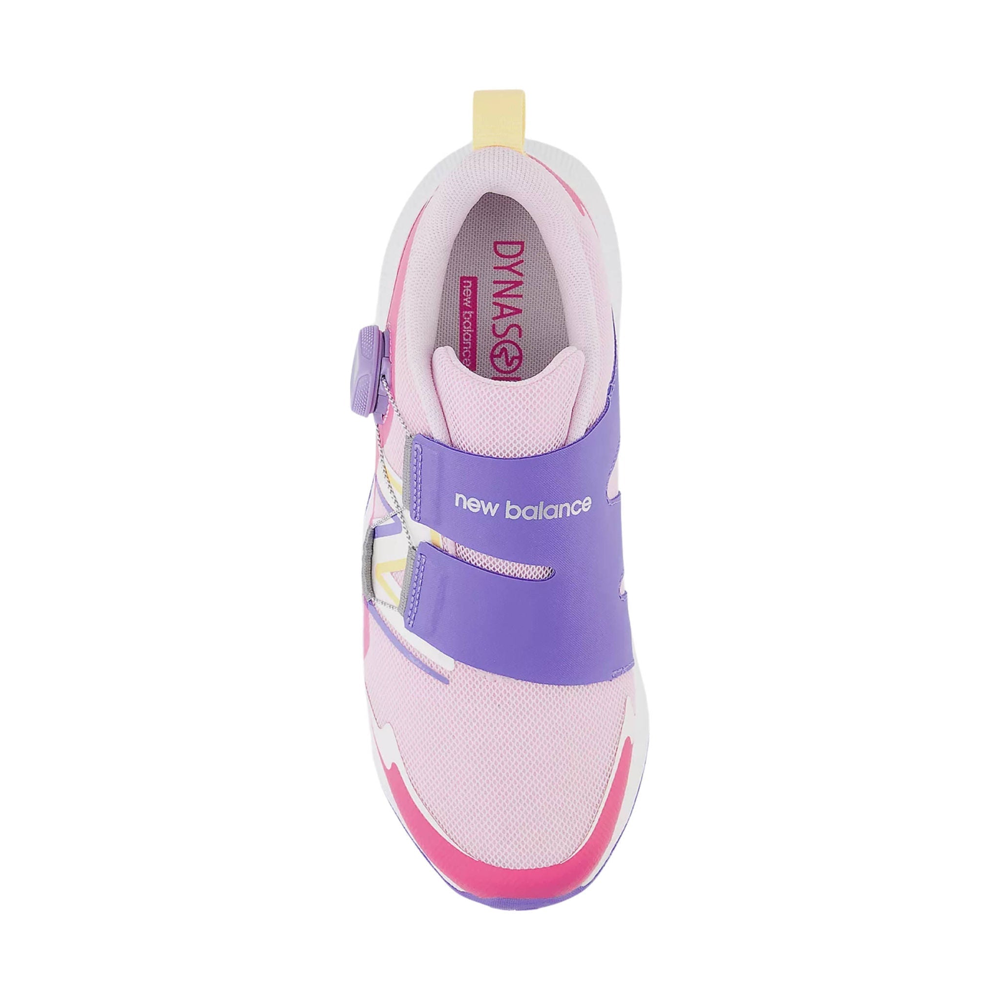 New Balance Kids' DynaSoft Reveal v4 BOA Shoes - Light Raspberry With Hi-pink and Electric Indigo by Lenny's Shoe & Apparel