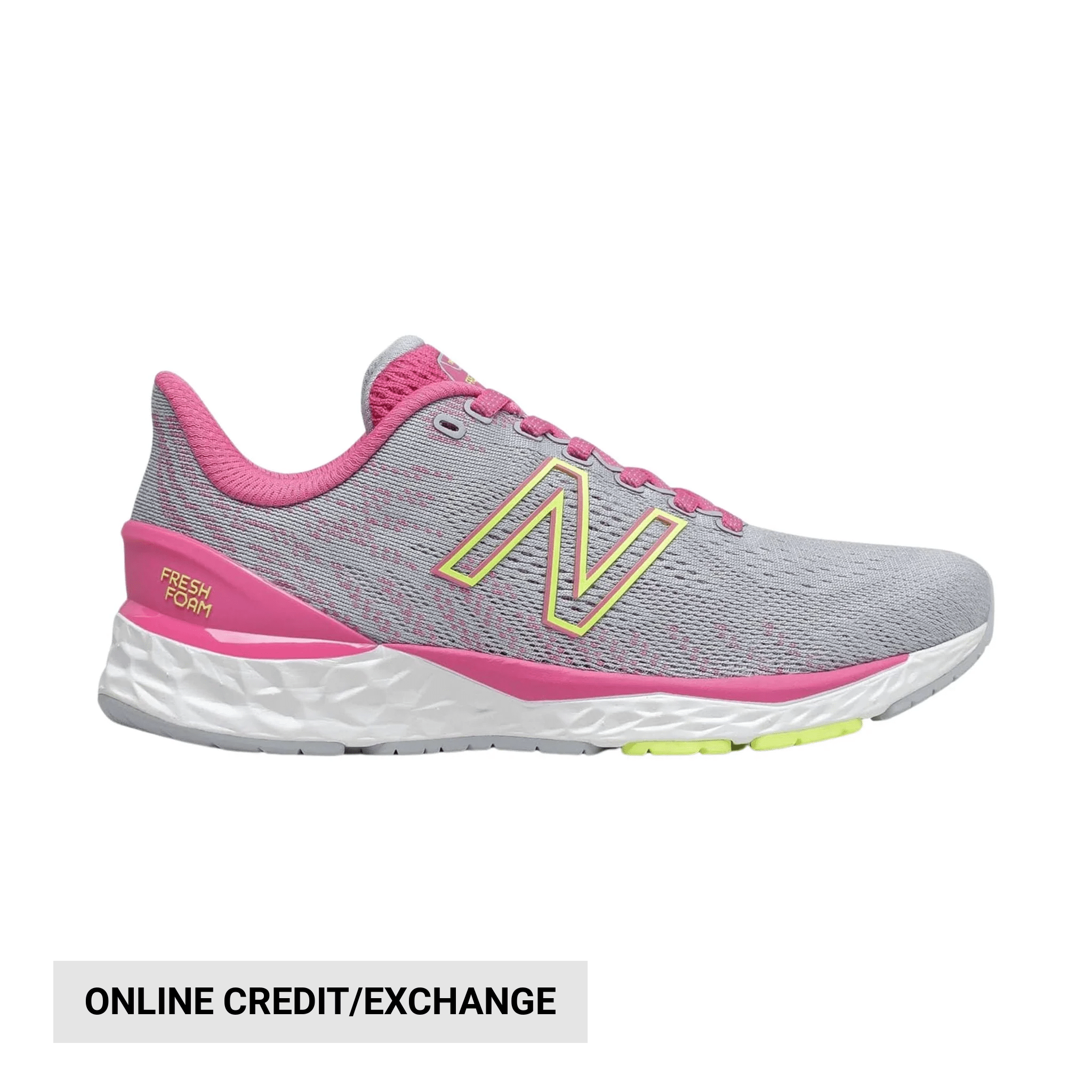 New Balance Kids' Fresh Foam 880 V11 Running Shoes - Light Cyclone/Lollipop/Lime Glo by Lenny's Shoe & Apparel