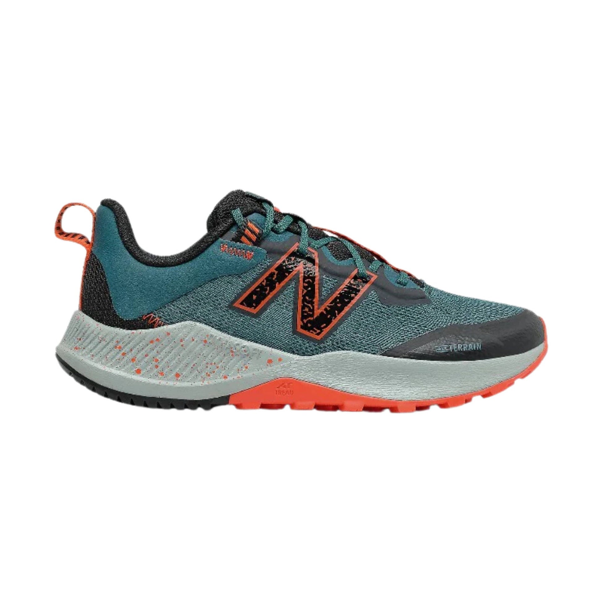 New Balance Kids' Nitrel V4 Shoes - Green/Orange by Lenny's Shoe & Apparel