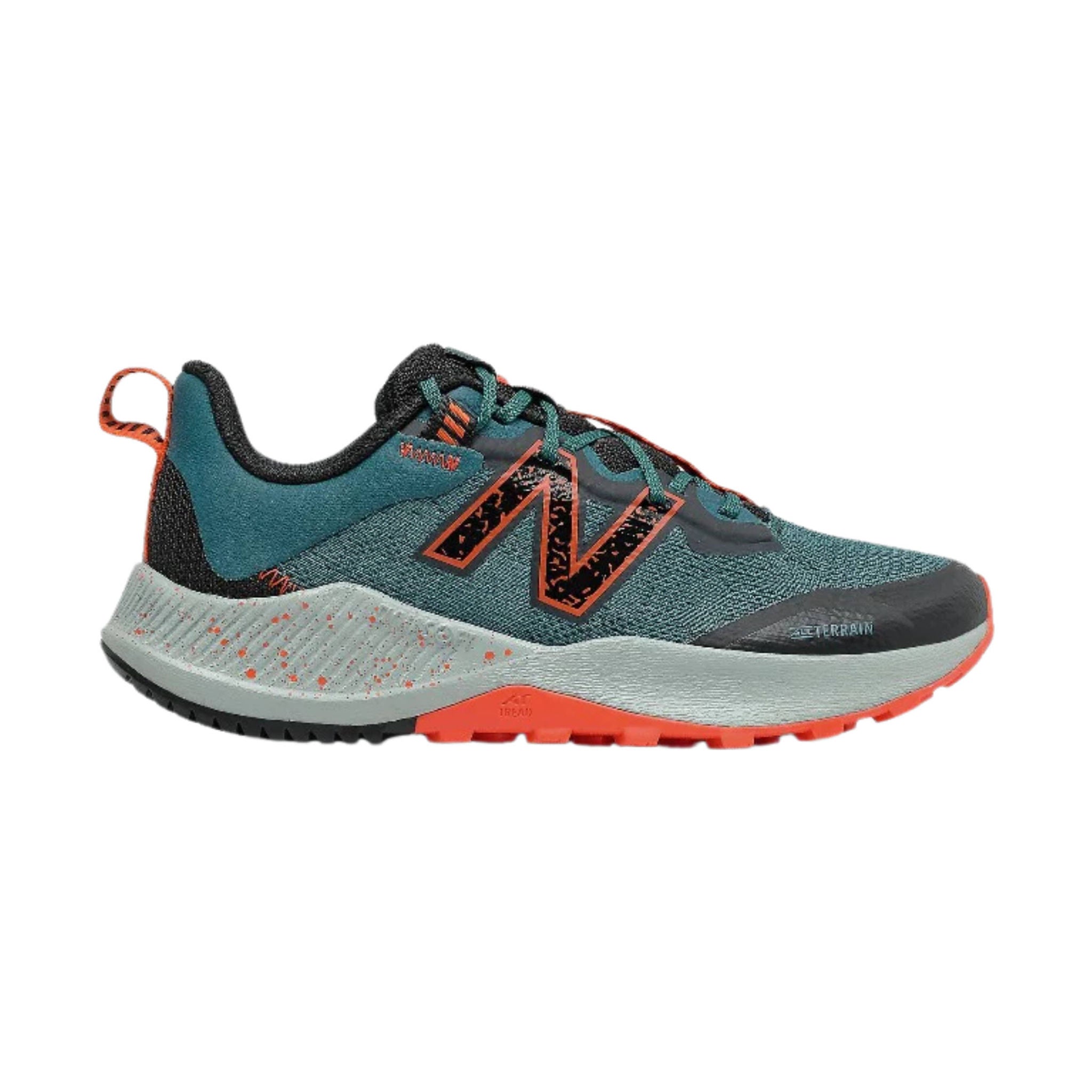New Balance Kids' Nitrel V4 Shoes - Green/Orange by Lenny's Shoe & Apparel